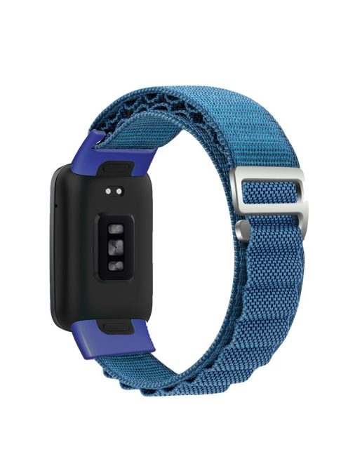 Nylon Watch Band for Xiaomi Mi Band 7 Pro Adjustable Replacement Wrist Strap - Blue