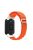 Nylon Watch Band for Xiaomi Mi Band 7 Pro Adjustable Replacement Wrist Strap - Orange