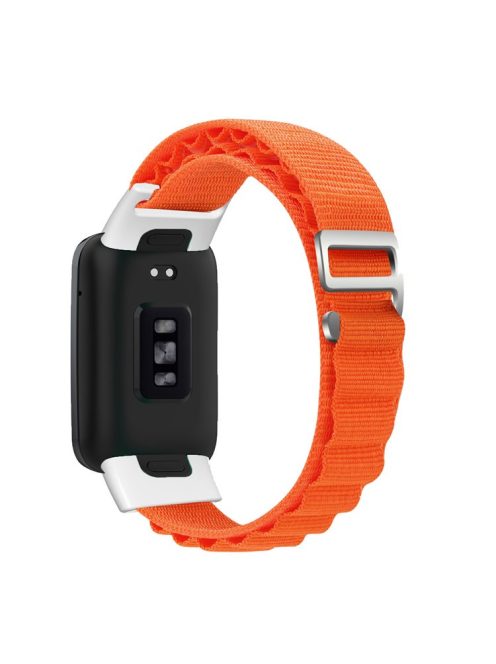 Nylon Watch Band for Xiaomi Mi Band 7 Pro Adjustable Replacement Wrist Strap - Orange