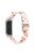 Oval Resin Smart Watch Wrist Band Replacement Strap for Xiaomi Mi Band 3/Band 4 - Nougat Pattern