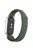 Replacement Watch Band for Xiaomi Mi Band 9 NFC / Mi Band 9 / Smart Band 8 NFC / Smart Band 8 Nylon Wrist Strap with Silver Connector - Army Green