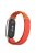 Replacement Watch Band for Xiaomi Mi Band 9 NFC / Mi Band 9 / Smart Band 8 NFC / Smart Band 8 Nylon Wrist Strap with Silver Connector - Orange