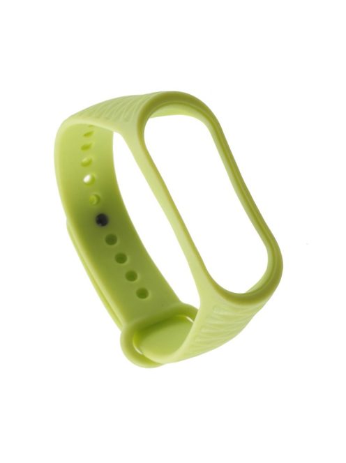 Rhombus Texture Soft TPU Wrist Band Accessory for Xiaomi Mi Smart Band 4 / Mi Band 3 - Green