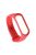 Rhombus Texture Soft TPU Wrist Band Replacement for Xiaomi Mi Smart Band 4 / Mi Band 3 - Red