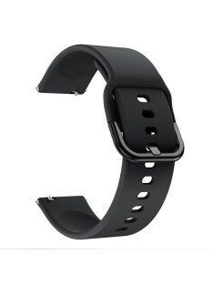   Silicone Smart Watch Band Replacement for Xiaomi Haylou Solar - Black