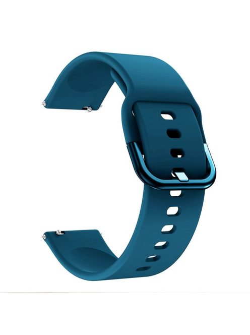 Silicone Smart Watch Band Replacement for Xiaomi Haylou Solar - Dark Blue