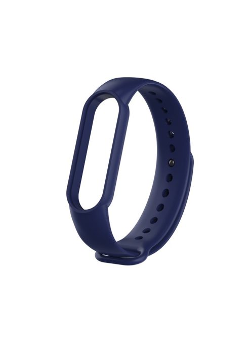 Silicone Strap Replacement for Xiaomi Mi Band 5 / 6 / 7 - Midnight Blue