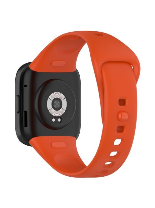 Silicone Watch Band for Xiaomi Redmi Watch 3 / Mi Lite Watch 3 Soft Strap Quick Release Watchband - Orange