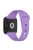 Silicone Watch Band for Xiaomi Redmi Watch 3 / Mi Lite Watch 3 Soft Strap Quick Release Watchband - Purple