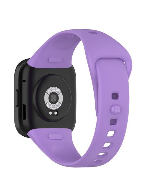 Silicone Watch Band for Xiaomi Redmi Watch 3 / Mi Lite Watch 3 Soft Strap Quick Release Watchband - Purple