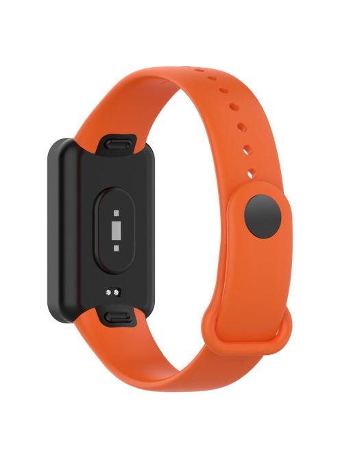 Silicone Waterproof Soft Watch Strap Wristband with Buckle for Xiaomi Redmi Smart Band Pro - Orange