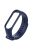 Single-color Silicone Wrist Band Replacement for Xiaomi Mi Band 4 - Dark Blue