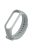 Single-color Silicone Wrist Band Replacement for Xiaomi Mi Band 4 - Grey