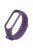 Single-color Silicone Wrist Band Replacement for Xiaomi Mi Band 4 - Purple