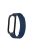 Soft Silicone Magnetic Watch Band Strap + Watch Case Cover Replacement for Xiaomi Mi Band 5/6/7 - Dark Blue