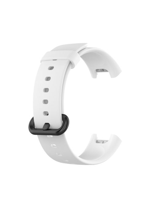 Soft Silicone Smart Watch Strap Replacement Watch Band for Xiaomi Mi Watch Lite / Redmi Watch - White