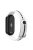 Soft Silicone Watch Band for Xiaomi Mi Band 9 NFC / Mi Band 9 / Smart Band 8 NFC / Smart Band 8 Bi-Color Wrist Strap with Buckle - White / Black