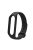 Soft TPU Watch Band for Xiaomi Mi Band 7, Adjustable Wrist Strap Bracelet Replacement - Black