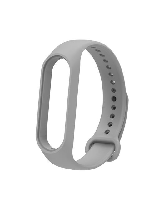 Soft TPU Watch Band for Xiaomi Mi Band 7, Adjustable Wrist Strap Bracelet Replacement - Grey