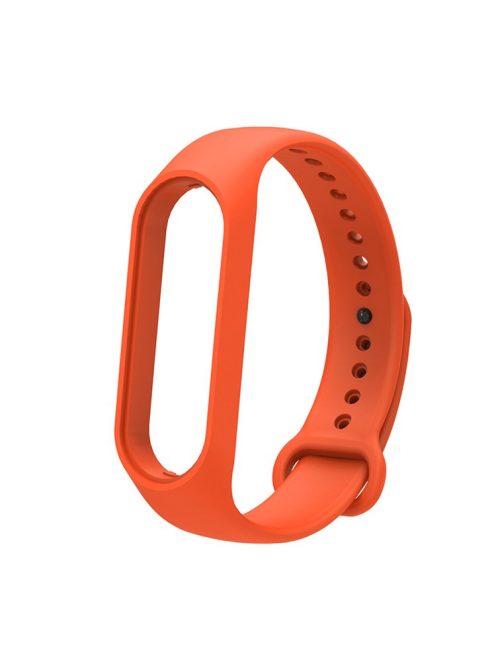 Soft TPU Watch Band for Xiaomi Mi Band 7, Adjustable Wrist Strap Bracelet Replacement - Orange