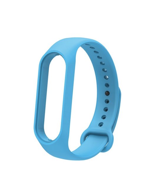 Soft TPU Watch Band for Xiaomi Mi Band 7, Adjustable Wrist Strap Bracelet Replacement - Sky Blue