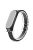 Stainless Steel Chain Watch Strap for Xiaomi Mi Band 5/6 Smart Watch Metal Watchband with Rhinestone Decor - Black