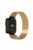 Stainless Steel Magnetic Absorption Watch Band Wrist Strap for Xiaomi Redmi Watch / Mi Watch Lite - Gold