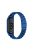 Stainless Steel Replacement Smart Watch Strap Watchband for Xiaomi Mi Band 5/6 - Blue