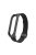 Stainless Steel Wrist Strap for Xiaomi Mi Band 5/5 NFC, Replacement Clasp Watchband - Black