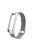 Stainless Steel Wrist Strap for Xiaomi Mi Band 5/5 NFC, Replacement Clasp Watchband - Silver