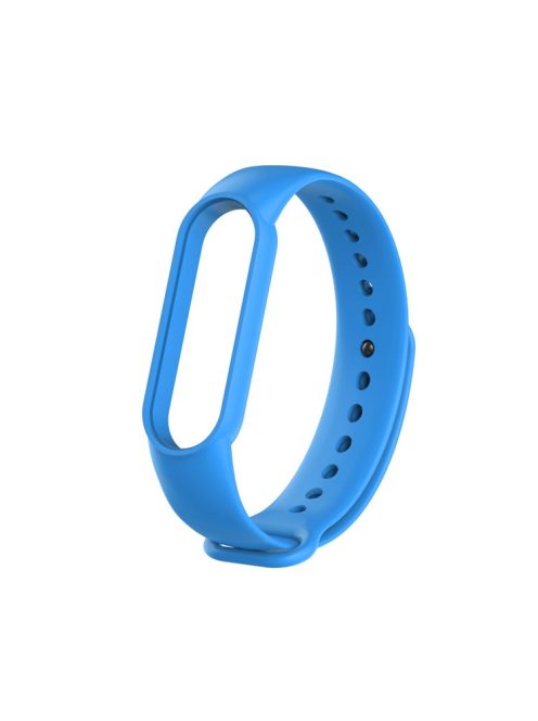 TPU Smart Watch Replacement Strap for Xiaomi Mi Band 5/6/7 - Baby Blue