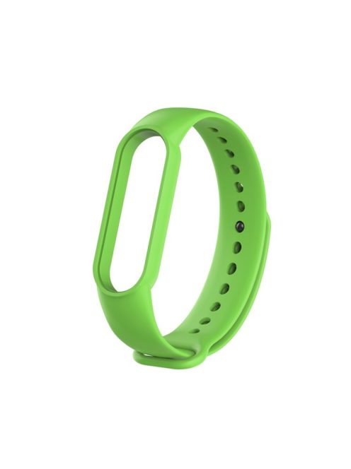 TPU Smart Watch Replacement Strap for Xiaomi Mi Band 5/6/7 - Green