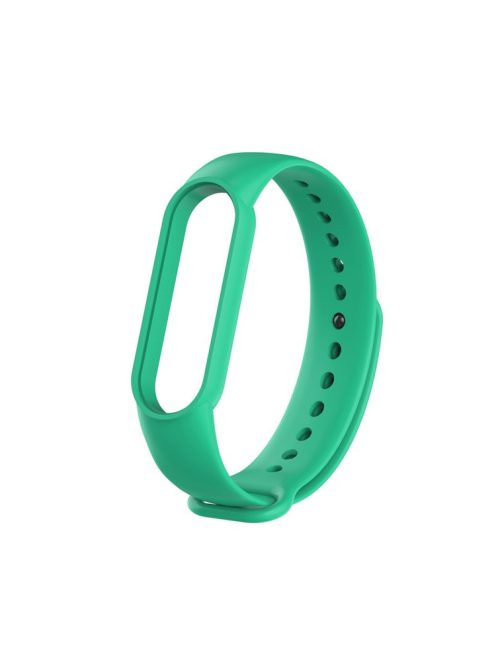 TPU Smart Watch Replacement Strap for Xiaomi Mi Band 5/6/7 - Light Green