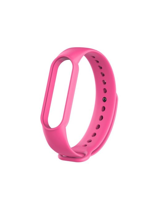 TPU Smart Watch Replacement Strap for Xiaomi Mi Band 5/6/7 - Rose