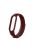 TPU Smart Watch Replacement Strap for Xiaomi Mi Band 5/6/7 - Wine Red