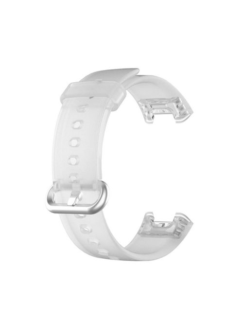 Transparent TPU Smart Watch Band Replacement Wrist Strap for Xiaomi Redmi Watch / Mi Watch Lite - Transparent White