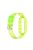 Transparent TPU Watchband Strap Integrated Wristband Replacement for Xiaomi Band 5/6 - Fluorescent Green