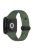 Watch Band for Xiaomi Redmi Watch 3 Soft Silicone Strap with Button Buckle - Light Green / Black