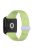 Watch Band for Xiaomi Redmi Watch 3 Soft Silicone Strap with Button Buckle - Lime / Purple