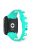 Watch Strap for Xiaomi Redmi Watch 3 Lite / Watch 3 Active Double Color Splicing Replacement Silicone Watchband - Cyan+White