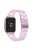 Watch Strap for Xiaomi Redmi Watch 4 D-Shape Resin Replacement Watchband - Light Purple