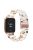 Watch Strap for Xiaomi Redmi Watch 4 D-Shape Resin Replacement Watchband - Nougat