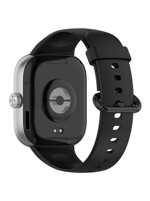 Wrist Band for Xiaomi Redmi Watch 4 Soft Silicone Smartwatch Bracelet Strap - Black