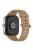 Wrist Band for Xiaomi Redmi Watch 4 Soft Silicone Smartwatch Bracelet Strap - Coffee