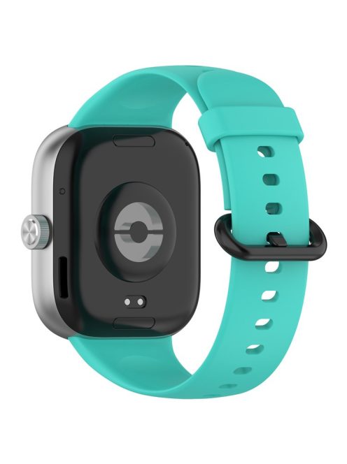 Wrist Band for Xiaomi Redmi Watch 4 Soft Silicone Smartwatch Bracelet Strap - Cyan