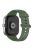 Wrist Band for Xiaomi Redmi Watch 4 Soft Silicone Smartwatch Bracelet Strap - Dark Green