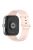 Wrist Band for Xiaomi Redmi Watch 4 Soft Silicone Smartwatch Bracelet Strap - Light Pink