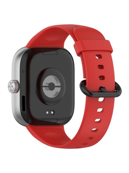 Wrist Band for Xiaomi Redmi Watch 4 Soft Silicone Smartwatch Bracelet Strap - Red