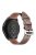 XIAOMI YOUPIN for Haylou LS02 / RS4 Plus LS11 20mm Watch Bands Replacement Strap Textured Genuine Leather Adjustable Wrist Strap - Taupe