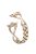 Zinc Alloy Watch Strap for Xiaomi Redmi Watch 4 Bling Rhinestone Decor Bracelet - Champagne Gold